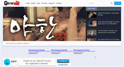 Desktop Screenshot of filmsking.com